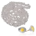 Natural Crystal Stone Chip Beads Mala Necklace with Earring for Girls & Women - Image 4
