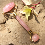 Rose Quartz Massage Roller