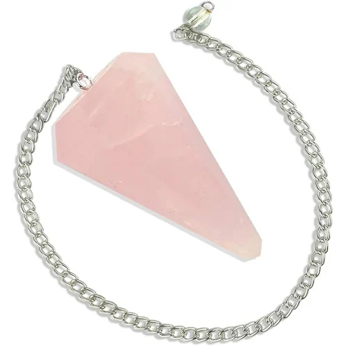 Rose-Quartz-Pendulum. Rose Quartz Pendulum - Image 1