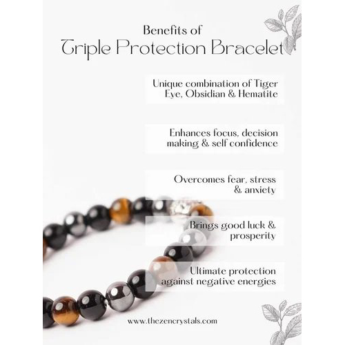 Triple-Protection-Bracelet. Triple Protection Bracelet - Image 1