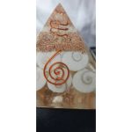 Gomti Chakra healing reiki Orgone Pyramid Size 70 75 - Image 3