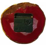 Red Agate Clock - Image 2