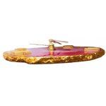 Red Agate Clock - Image 3