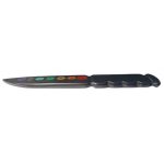 6 Inch Seven Chakra Black Agate Knife - Image 3