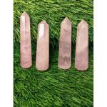 Rose Quartz Wand Pencil Size 34 Inch Super Qualit - Image 3