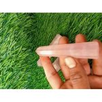 Rose Quartz Wand Pencil Size 34 Inch Super Qualit - Image 2