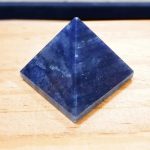 Natural Stone Sodalite Piramind size 50 55 mm - Image 2